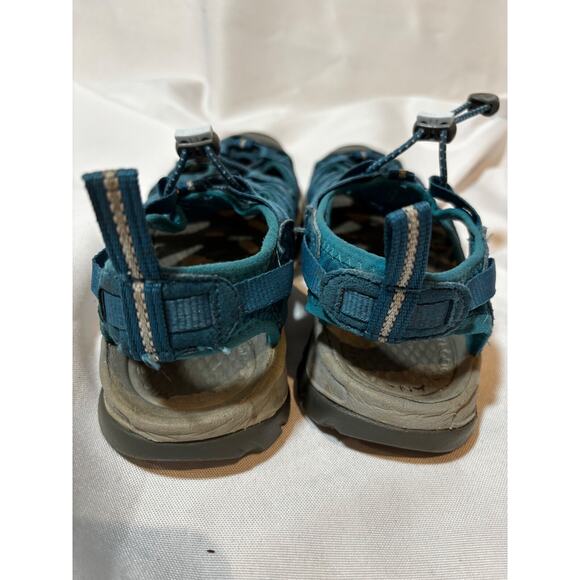 Keen Whisper Waterproof Trail Sandals Women's Size 5.5 Smoke Blue Hiking Read - Picture 6 of 11